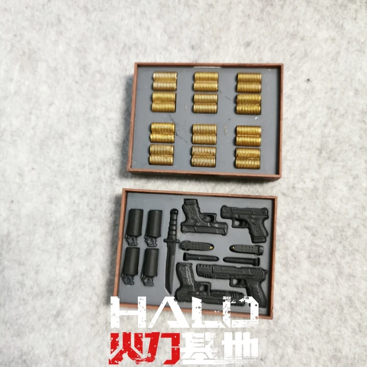 In Stock 1/12 Scale John Wick Weapon Belt Gold Coin Scene Accessories for 6inch Mezco Action Figure Body Model Scene