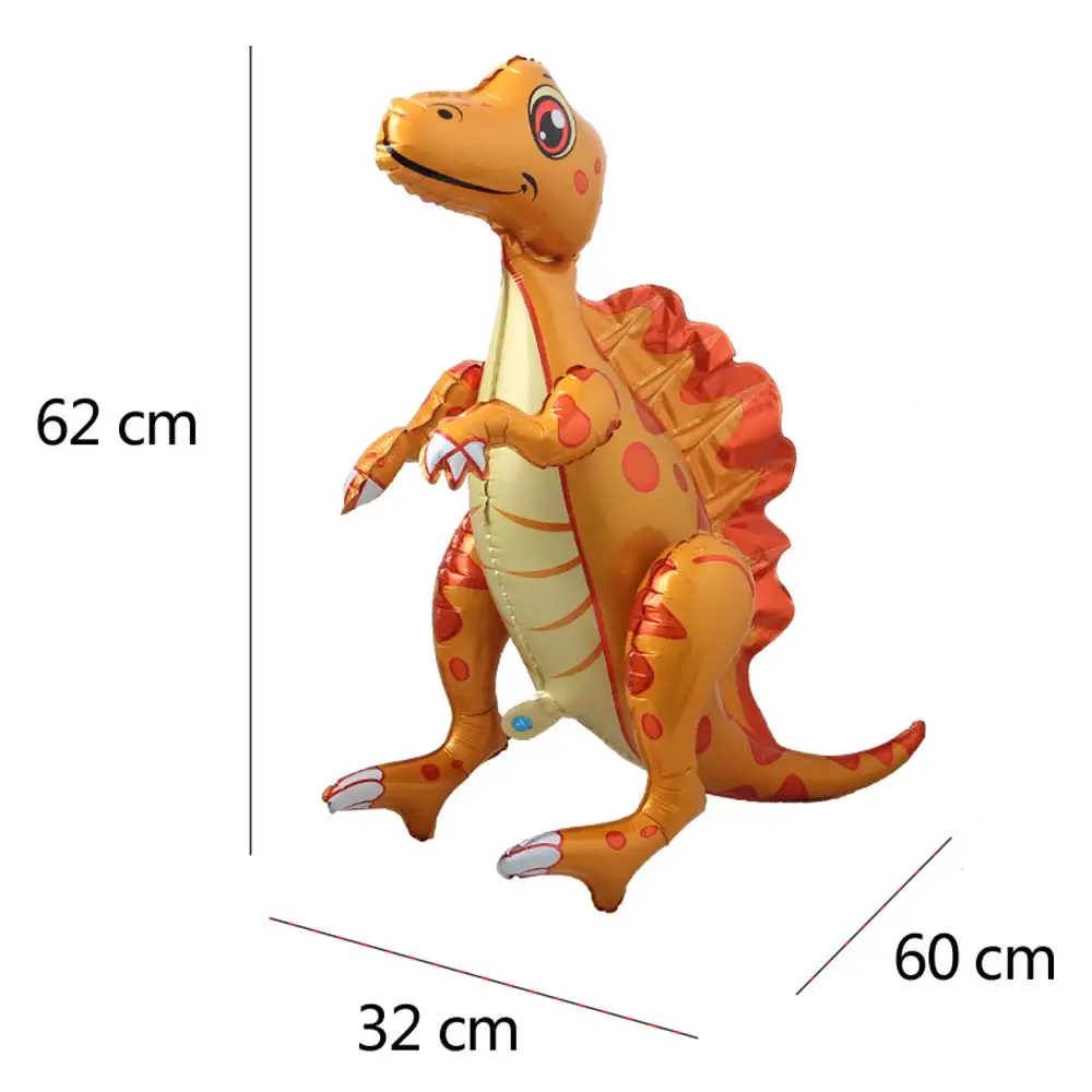 3D Stehender Dinosaurier Ballon Cartoon T Rex Dino Folienballon für Party Dekoration Kindergeburtstag Partyzubehör – Detail 6