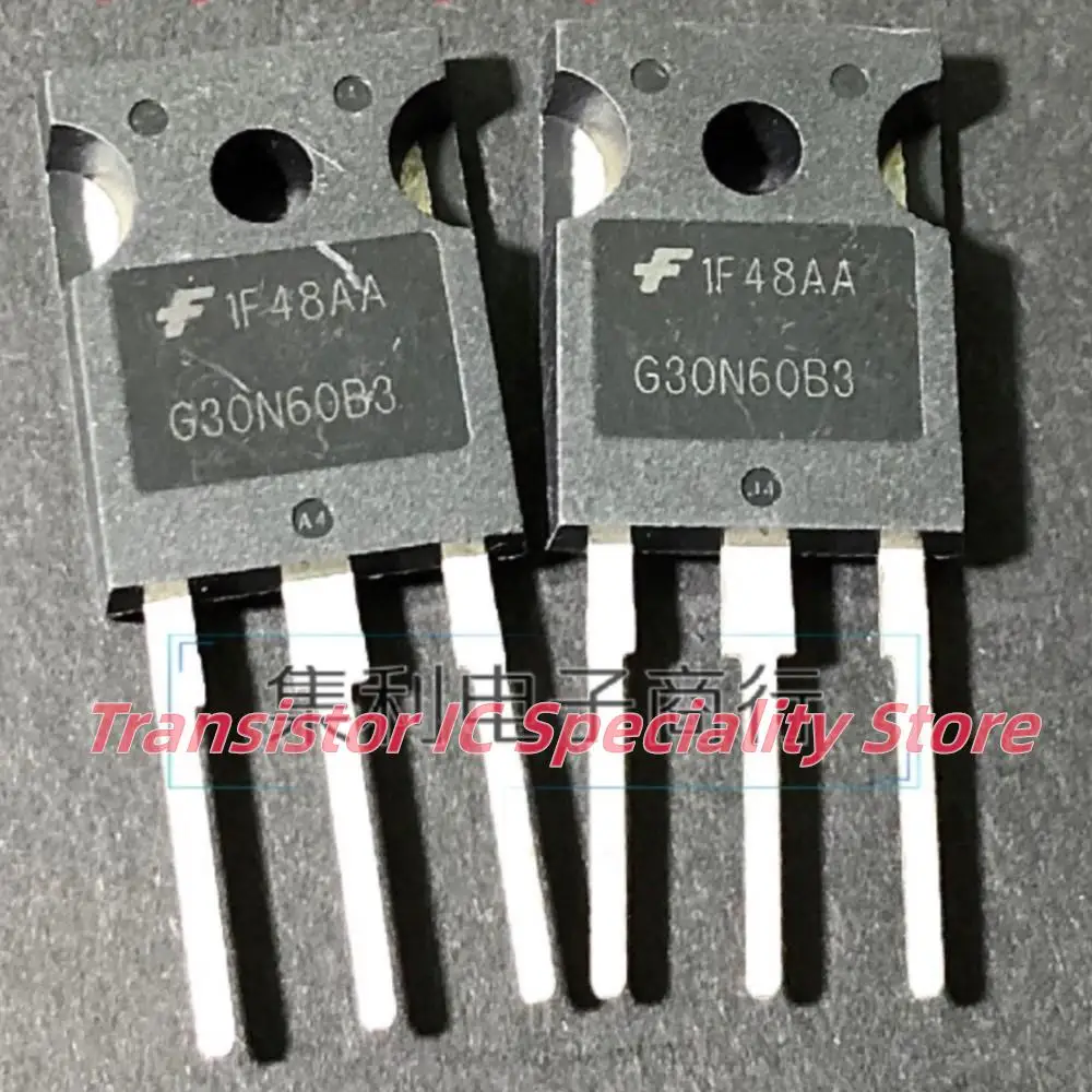 5PCS-10PCS  G30N60B3 HGTG30N60B3  30A 600V IGBT  Imported  Original  Best Quality