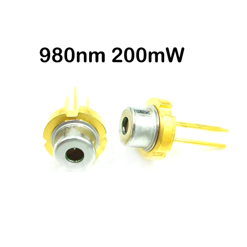 2pcs New 980nm 200mw Infrared 5.6mm TO18 Laser Diode IR LD