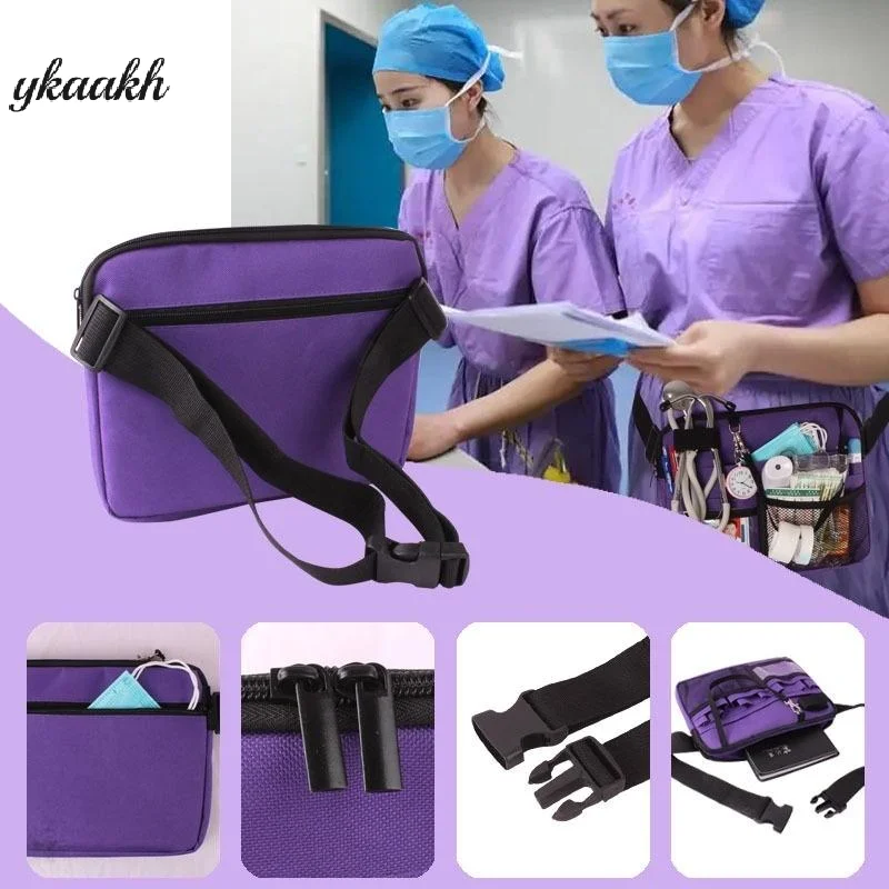 

Nurse Fanny Pack Multi Pocket Waist Organizer Belt With Adjustable Waist Strap Nurse Waist Pouch Organizer Pouch Portable