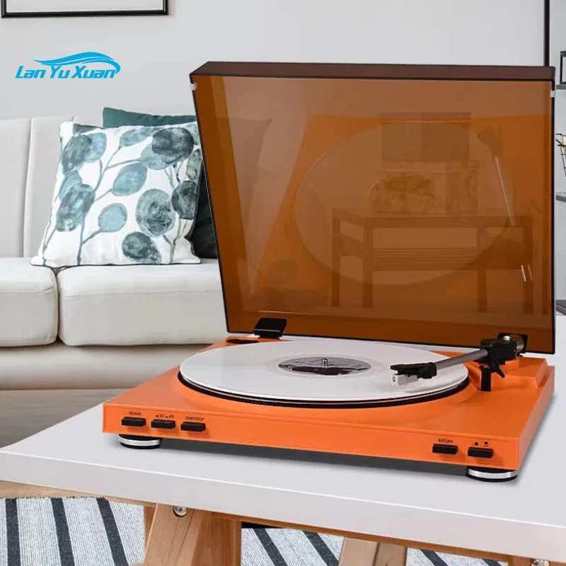 

High quality phonograph Audiophile BT USB recording Turntable lp vinyl record turntable player