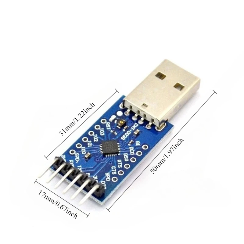 2pcs CP2104 USB to TTL Serial Converter Module UART STC Programmer Download Cable for Arduino IDE
