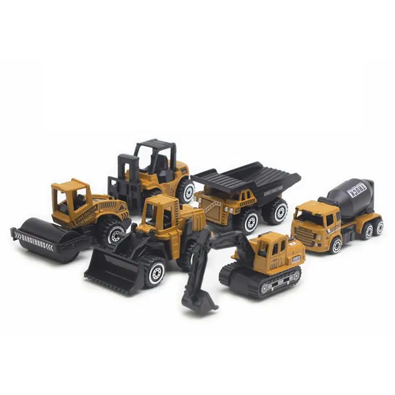 

Construction Vehicle Model Toy Excavator Roller Forklift Model Die-Cast Engineering Construction Vehicle Model Toys For Kids Boy