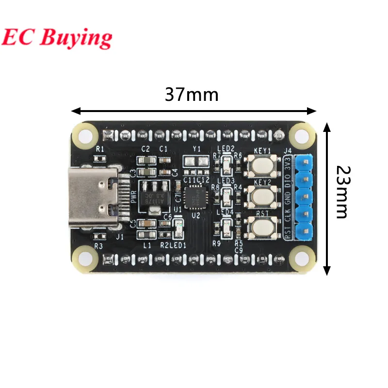 PY32F002BF15U6TR PY32F002B PY32F002 Core Chip Development Board Module 24Mhz 32-bit ARM Microcontroller 24KB Flash 3KB SRAM