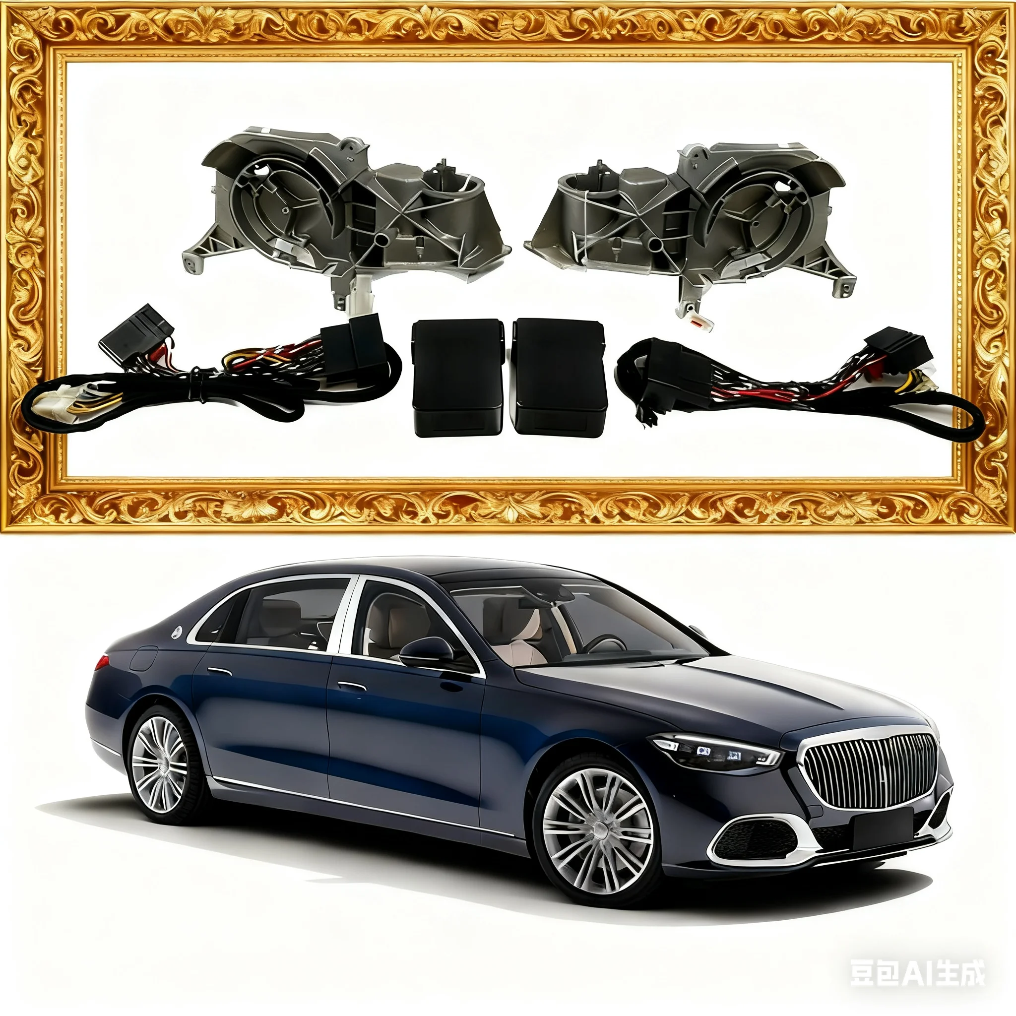 

Для Audi Q5 Q5L 2018 2019 2020 2021 кузов заднего вида боковое стекло отделка зеркала рамка дождевик солнцезащитный козырек ABS брови 2 шт.