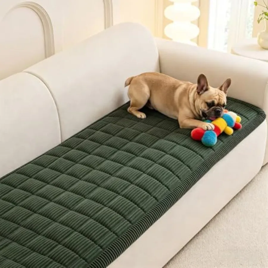 

Couch Cover for 3 Cushion Couch Sofa, Sofa Covers for Dogs Washable, Non-Slip Sofa Protector Pet Friendly Dog Mats for Couches
