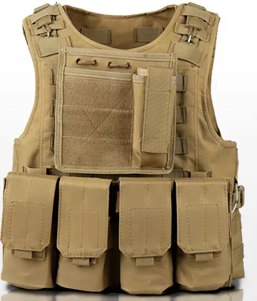 Multi-Function Tactical Caça Vest, Militar Airsoft Assalto Gear, Roupa impermeável, Combat Vest, Ao ar livre