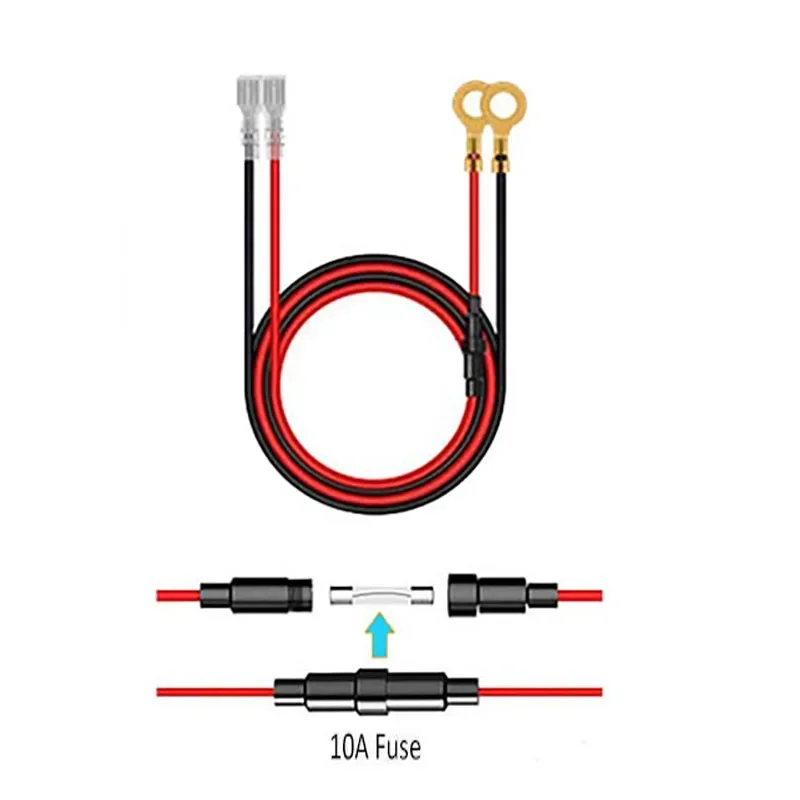 Câble de prise de chargeur USB, fil de briquet Laguna, connecteur SFP, fusible 10A, voiture marine, moto, remise en état de montres RL, 60cm