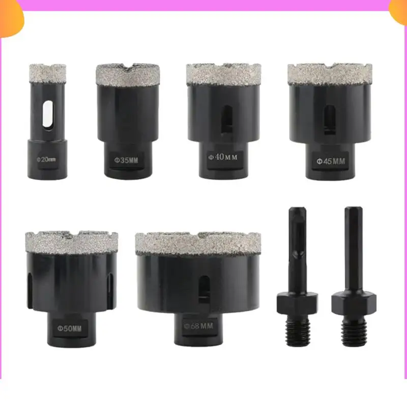 

A23P M14 Thread Dry Vacuum Brazed Marble Masonry Hole Saw Opener Diamond Drilling Core Bit For Tile Marble