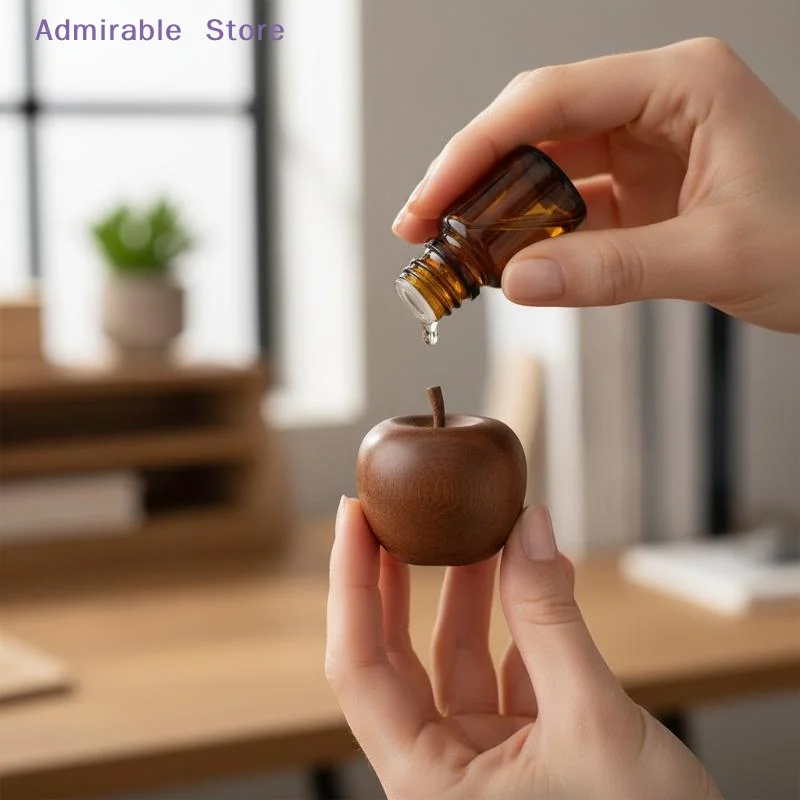 wNatural Wooden Essential Oil Diffuser Set 13 Piece Fragrance Aromatherapy for Bedroom Office Stress Release