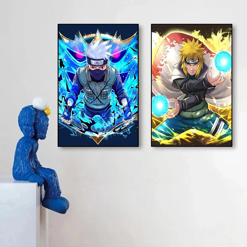 Japan Classic Anime Naruto Uchiha Itachi Poster Sasuke Canvas Painting Prints Home Decoration Wall Child Room Decor Kids Gift