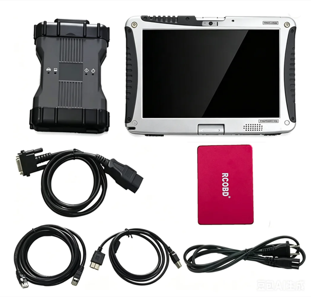 MB Star C6 MB Diagnosis VCI SD Connect for C6 DOIP for Xentry Diagnosis VCI with 2026 ver SSD for P-anasonic CF-19