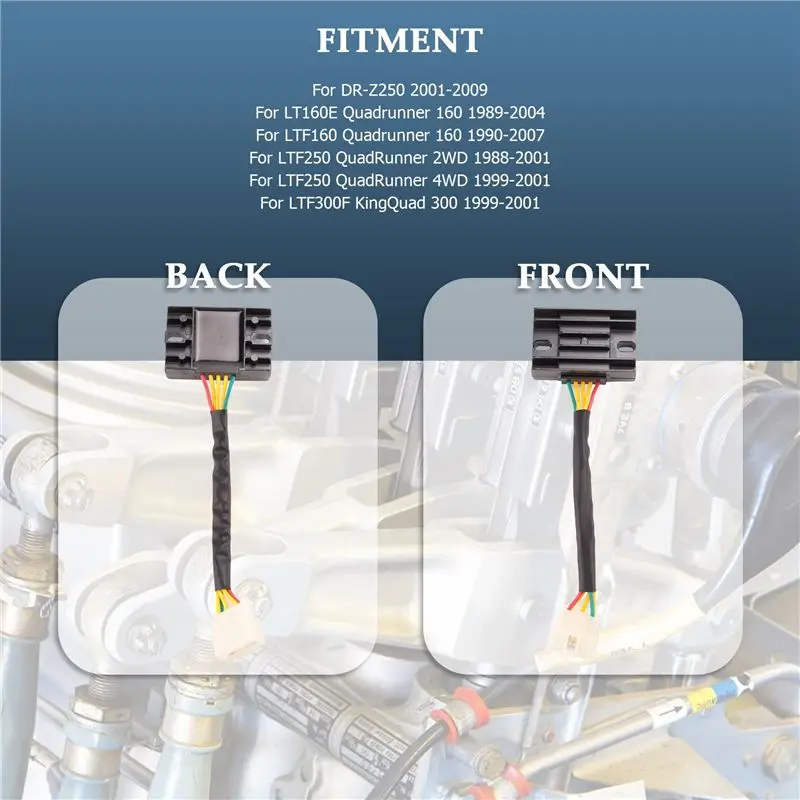 A54K-Voltage Regulator Rectifier For DR-Z250 LT-F160 LT-F250 LT-F300 LT160E LT-4WD LT-F4WDX Quad Runner King