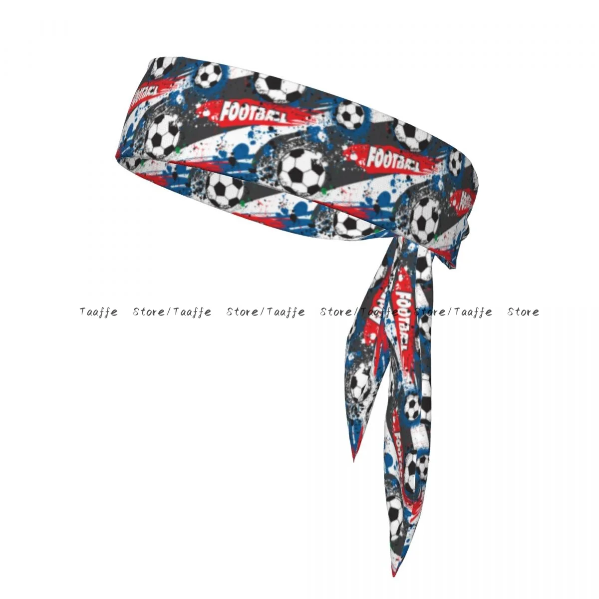 

Sweatband Bandanas France Football Championship With Ball And France Flag Hairband Head Tie Sports Headband Hair Accessories