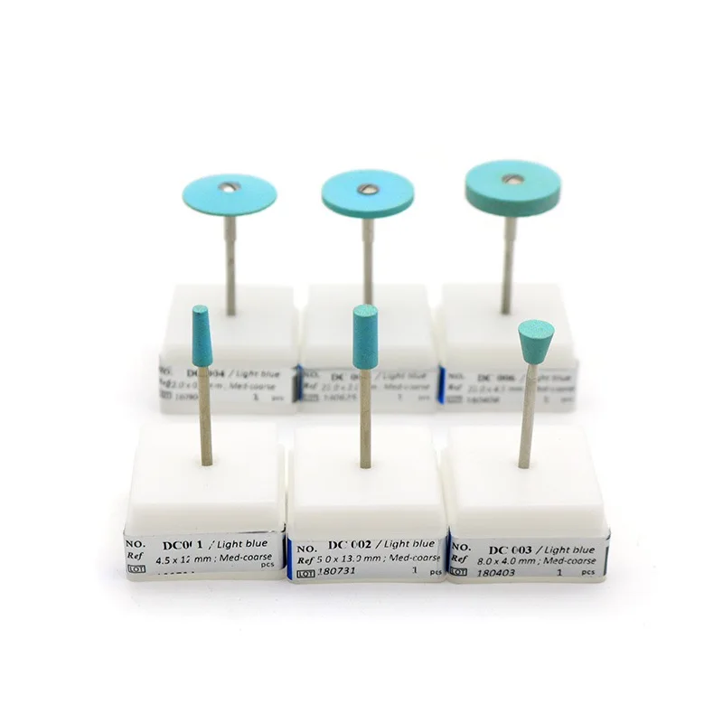 

1pcs Zirconia Grinding Polishing Burs Dental Lab Green Stone for Zirconia or Ceramics Polisher Pregnant Diamond Grinding Burs