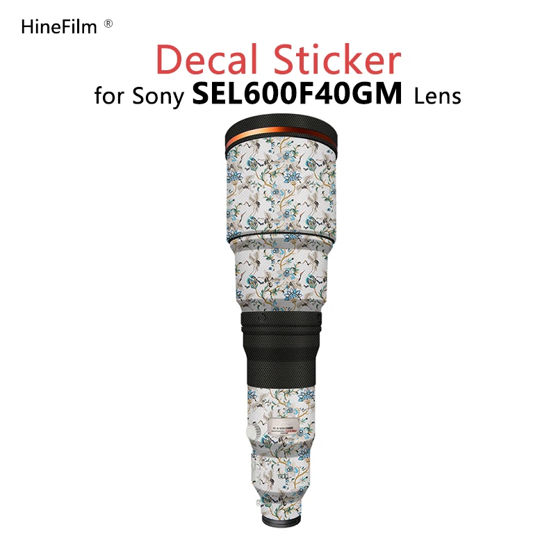 FE600 F4 GM Lens Premium Decal Skin For Sony FE 600mm F4 GM OSS ( SEL600F40GM ) Lens Skins Protector Wrap Cover Sticker