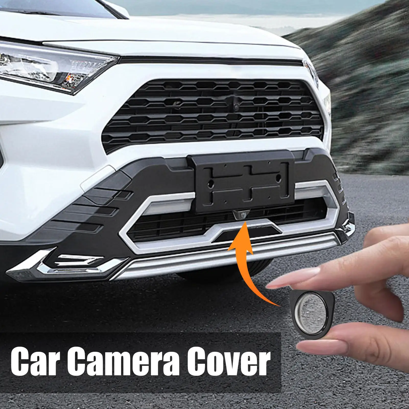 

Car Camera Lens Protector Anti-Scratch Guard Front Camera Protector For Automotive Road Trip Driving Outdoor Protection