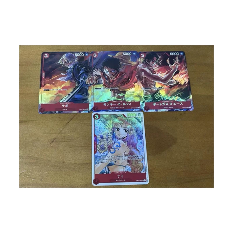 การ์ดสะสมชุดวันพีซทำเอง DIY โรโรโนอา โซโล มังกี้ ดี ลูฟี่ เนเฟอร์ทารี ดี วีวี่ นามิ ของเล่นสะสม ของขวัญ