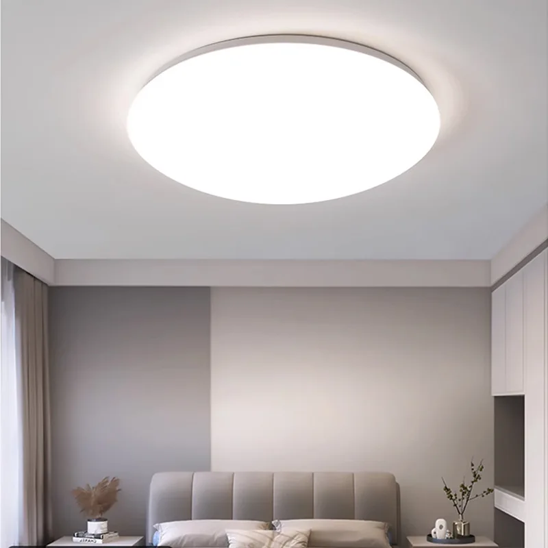 

Acrylic LED Circular Ceiling Light for Household Use Modern Simple Bedroom Living Room Hallway Kitchen Bathroom Kids Room Lamp