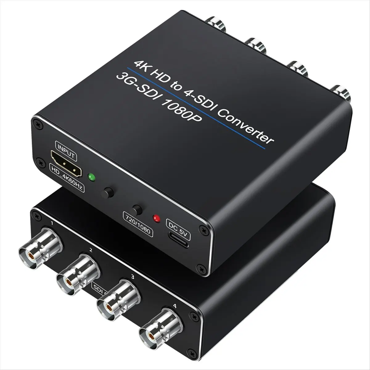 3G - متوافق مع مخرج محول SDI 4-قناة SDI مقسم الإدخال لـ HDTV PC DVD HDCP 1.3 #5