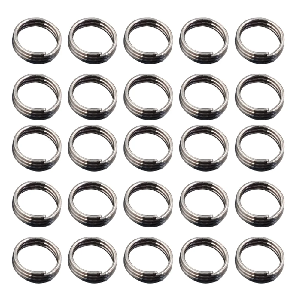 

100 Pcs Tungsten Shaft Protection Ring Accessories Zinc Alloy Pole Rings