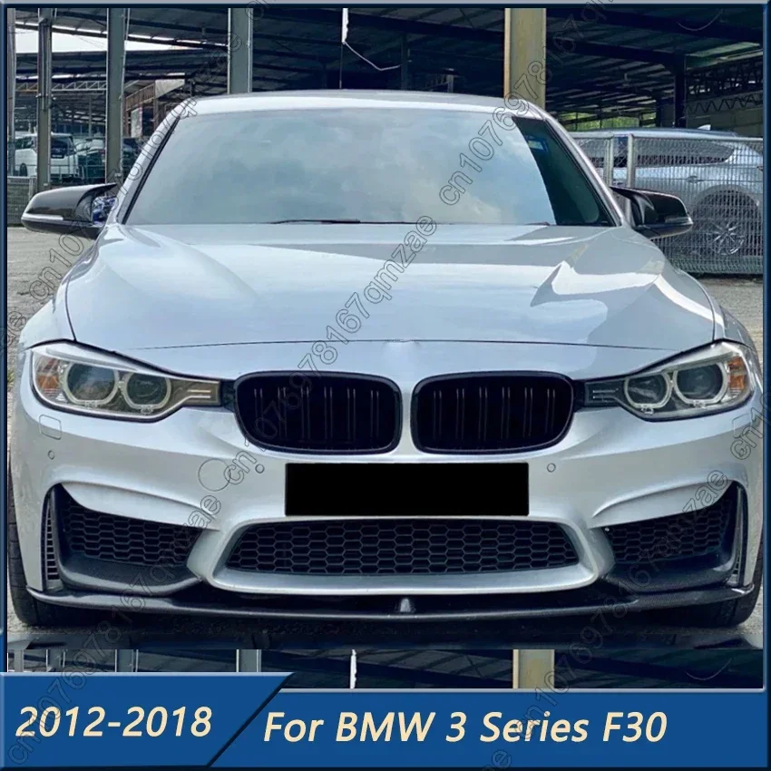

M3 M4 Style Front Bumper Lip Splitter Spoiler Diffuser Guard Body Kit Fit For For BMW 3 Series F30 2012-2018 Car Body Kits
