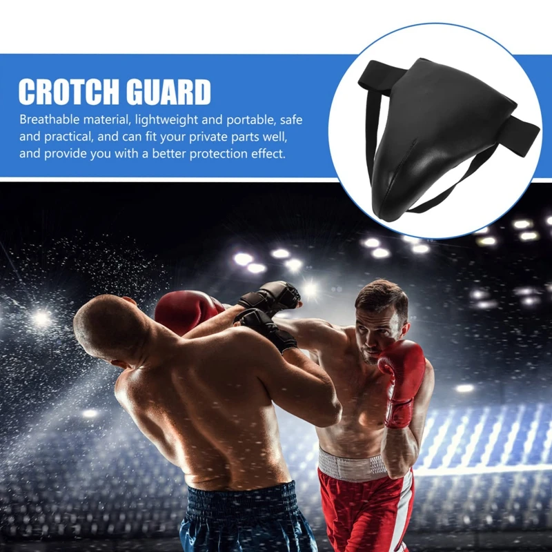 Professional Groin Protector Men Boxing Safety Cup Boxing Training Muay Thai Sports Protective Cup Punching Jockstrap Support