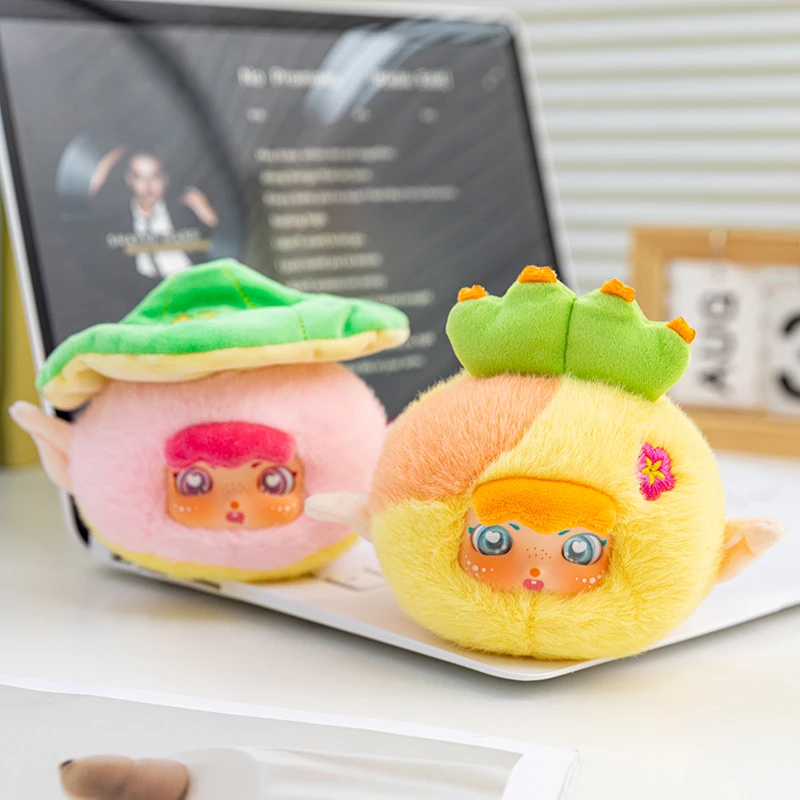 Süße Pflanze Elfen Vinyl Gesicht Plüsch Anhänger Puppe Pflanzen Pilz weiche gefüllte Vinyl Plüschtier schöne Puppe Kinder Geburtstagsgeschenke hängen