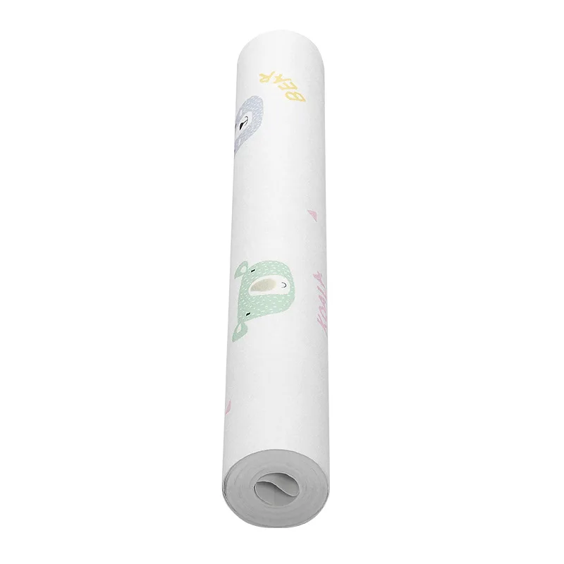Children Wallpaper Bedroom Girls Boys Room Nordic Style Princess Cute Animals Korean Cartoon Wall Mural