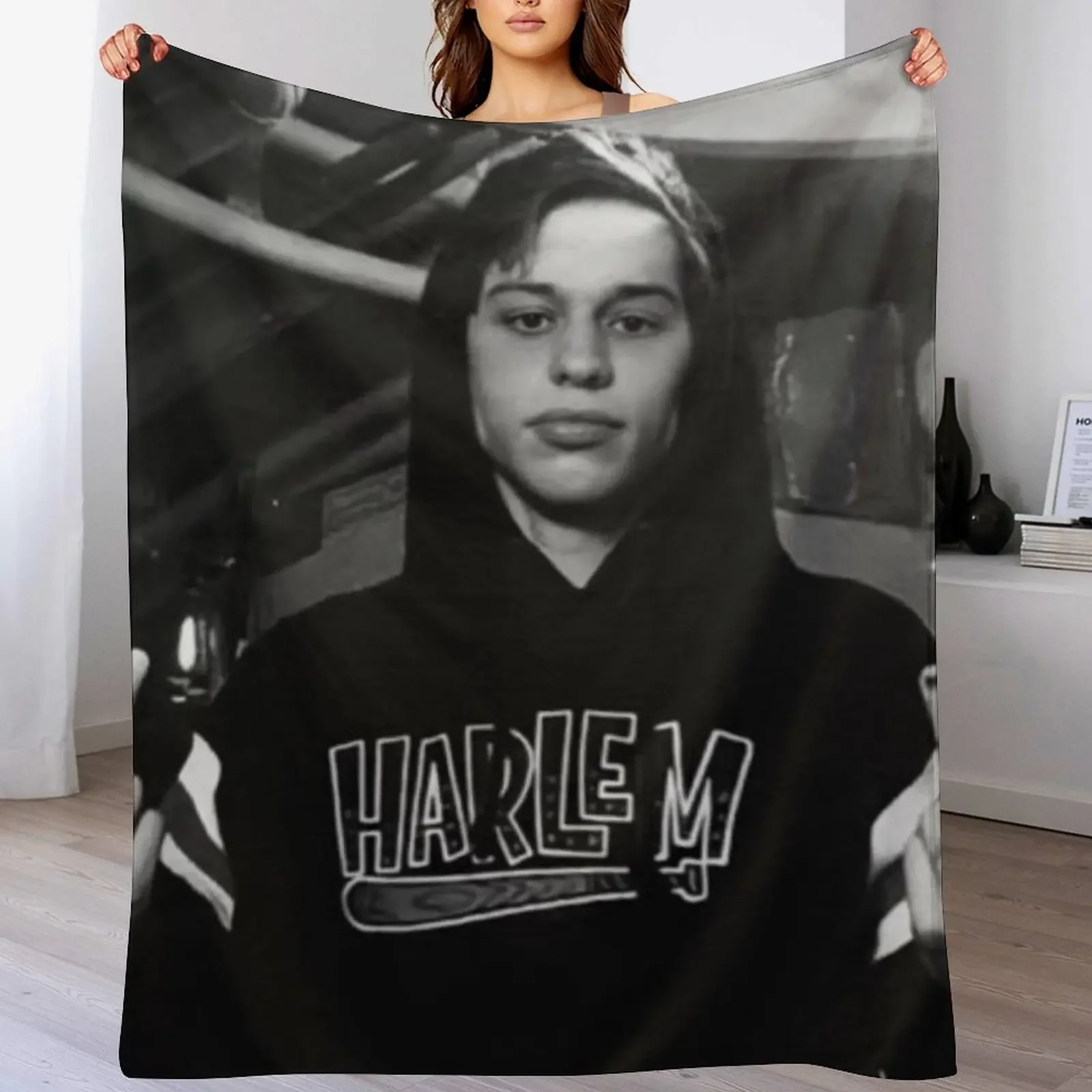 

pete davidson harlem Throw Blanket for babies Loose Hairys Bed Fashionable Blankets