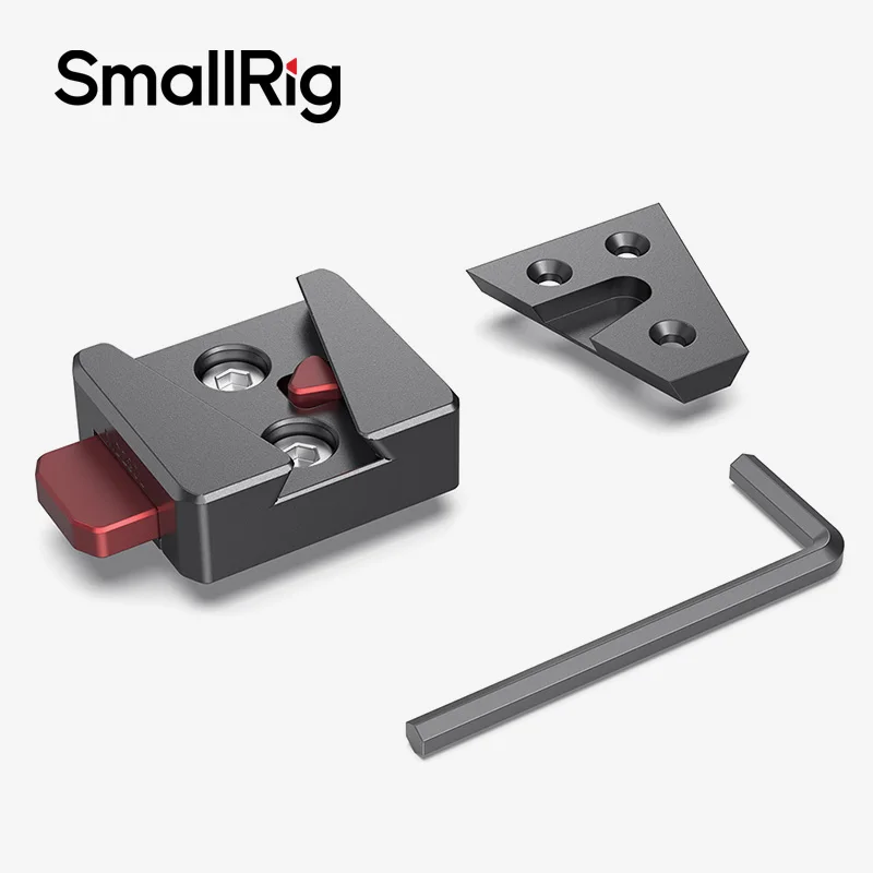 SmallRig Mini V-Lock Assembly Kit, V Mount Battery Plate, Quick Release Set with 1/4