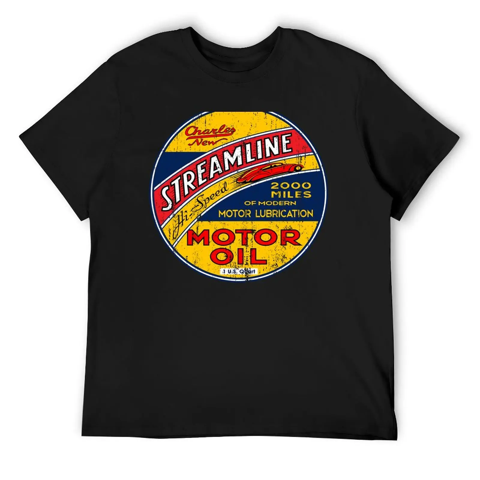 Streamline Motor Lubrication T-Shirt custom t shirt blanks t shirts for men