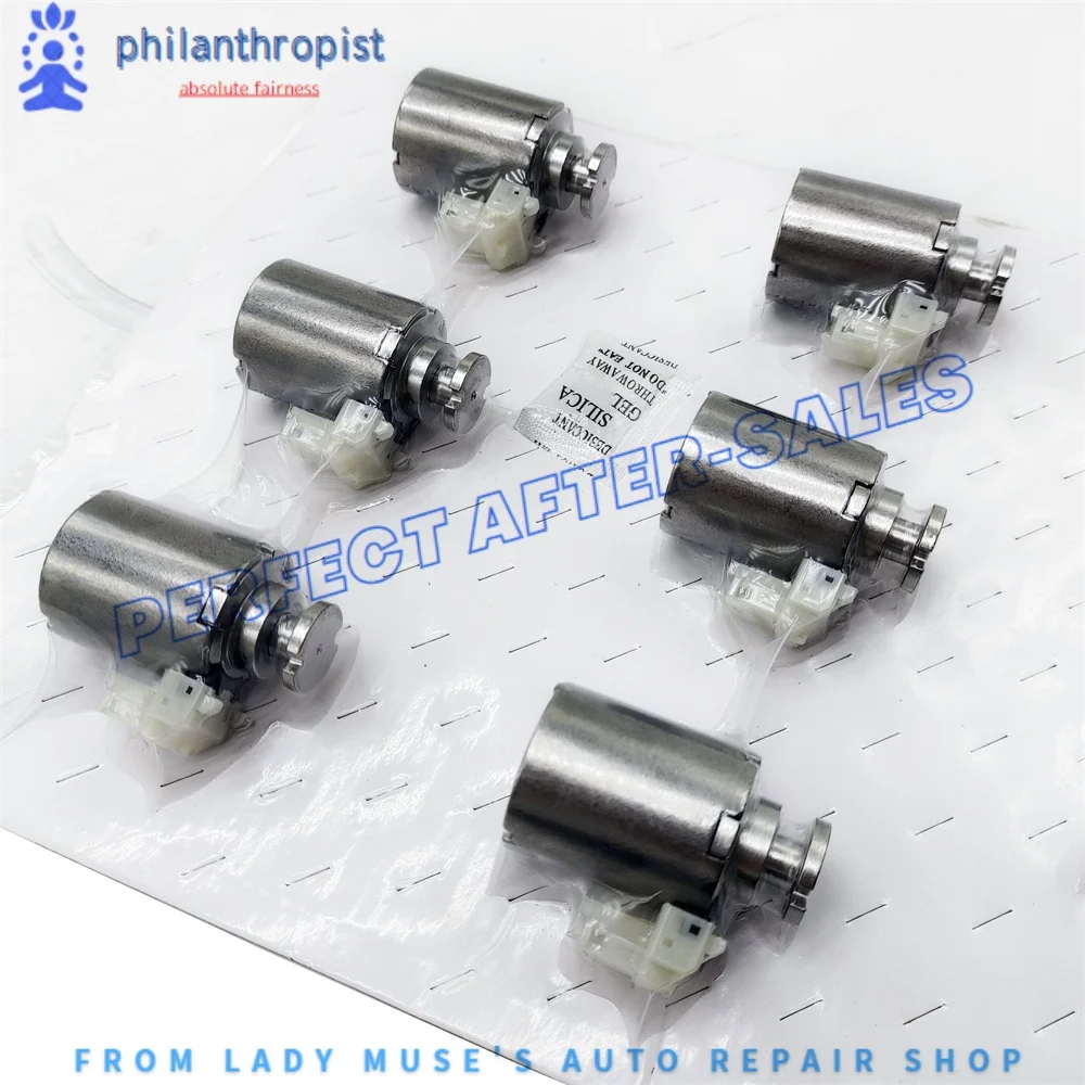 

Automatic Transmission Solenoid Kit 10R60 10R80 8Pcs Genuine New For Ford Explorer F150 Roadrunner 2.2 Mustang Raptor