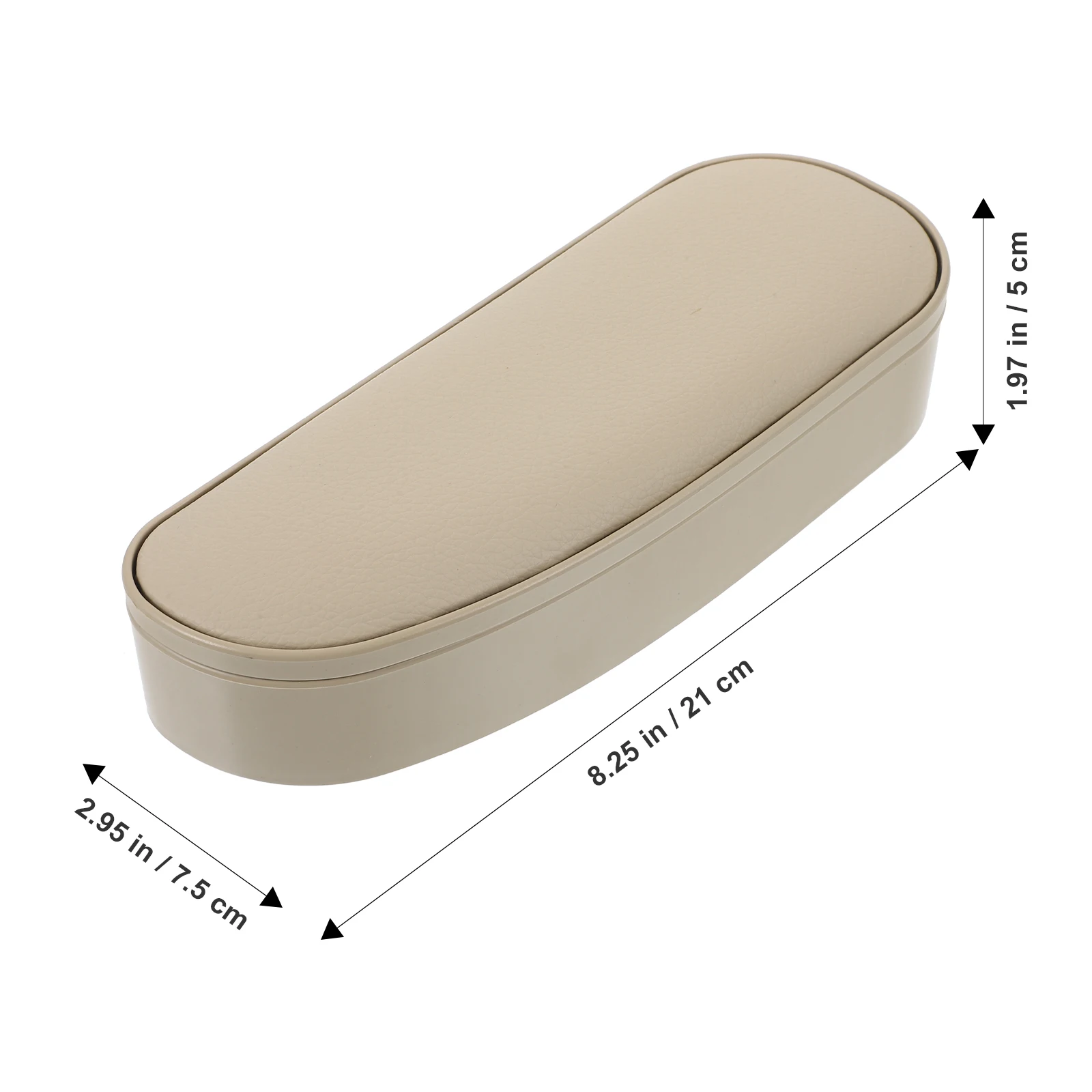 

Universal Cushion Adjustable Height Support Pad For Driver Seat Compatible With Lhd Vehicles Car Side Door Armrest Pad