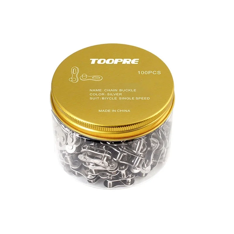 

TOOPRE Mountain Bike Chain Magic Buckle Iamok 8/9/10/11/12/24/27/30S Single Speed Quick-Link Bicycle Parts