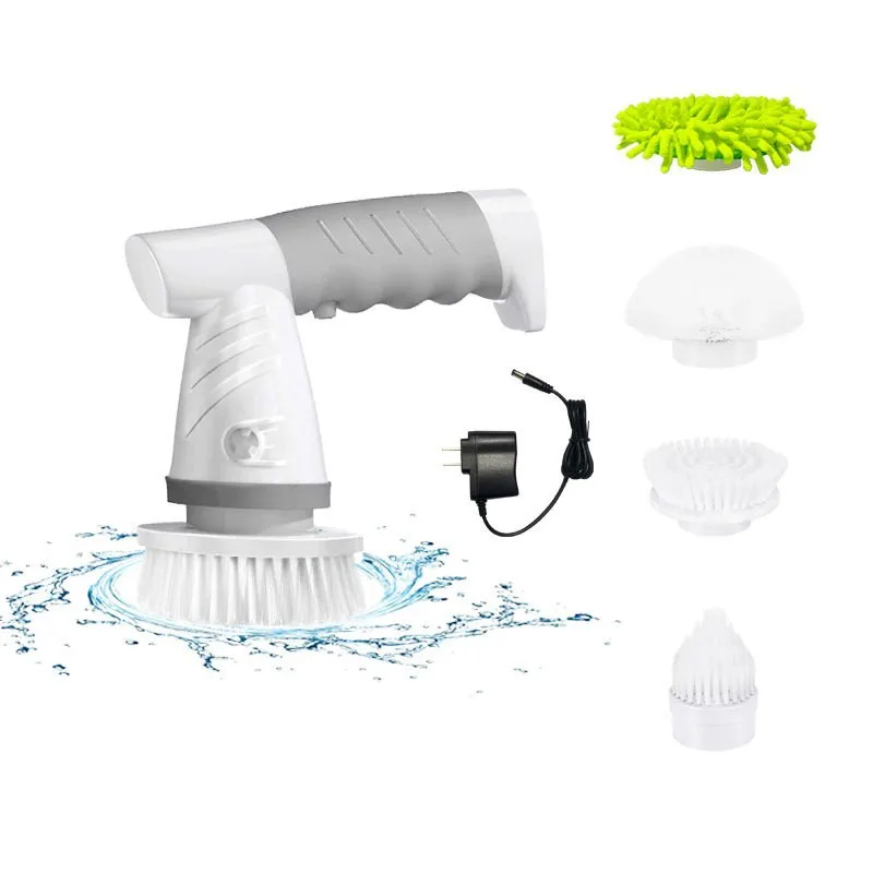 Home Furnishings Multi functional Wireless Kitchen Dishwasher Household Electric Cleaning Brush Handheld Brush Bathroom Brush