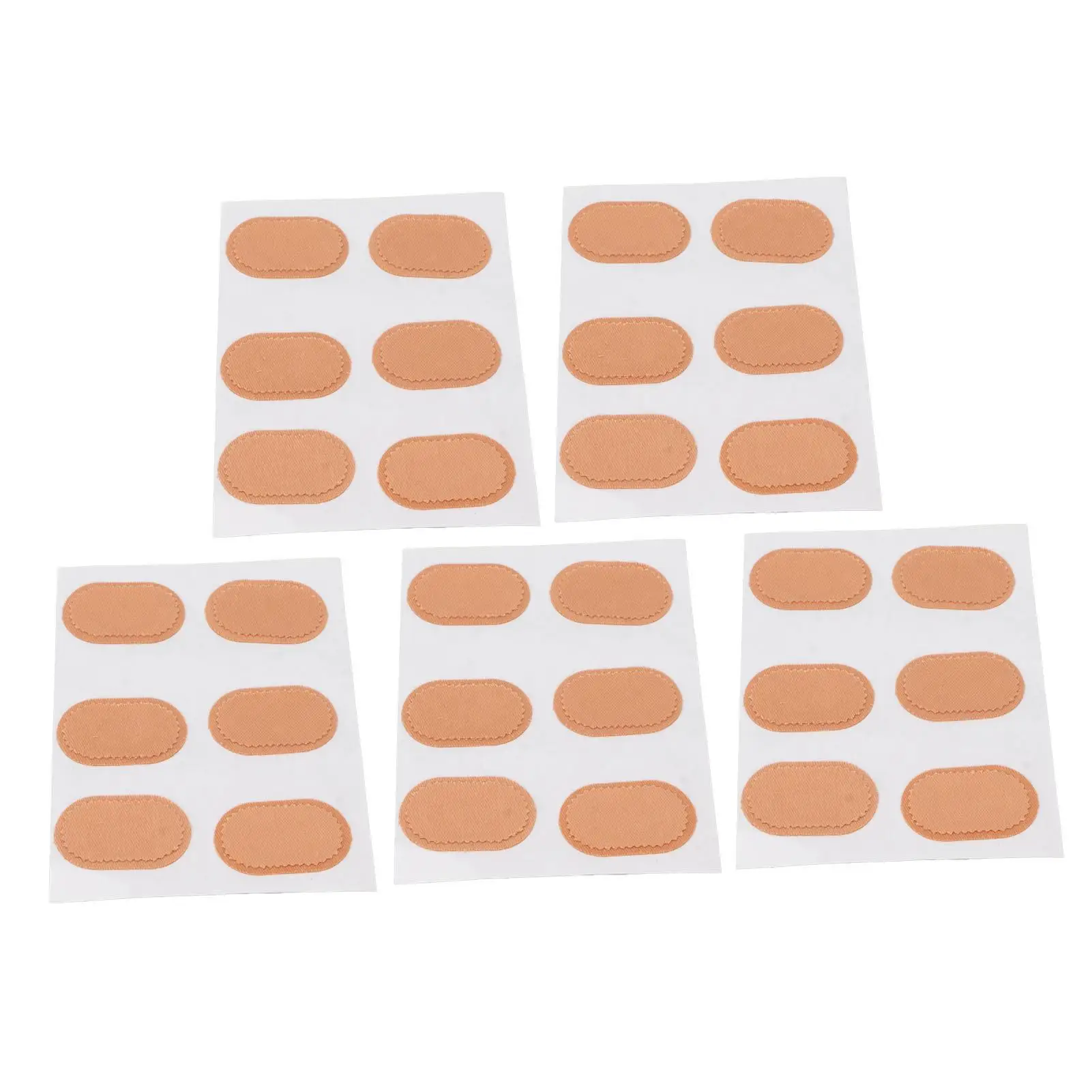 30 Stück Mais-Hornhaut-Patch, Fuß-Druckentlastung, weiche Baumwolle, Kissen, Hautton, Hornhaut-Pads für Reibung