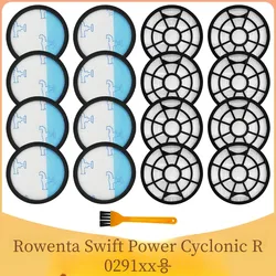 Hepa Filter Compatible For Rowenta Swift Power Cyclonic RO2910 RO2913 RO2915 RO2932 RO2933 RO2957 RO2981 ZR904301 / Tefal TW2947