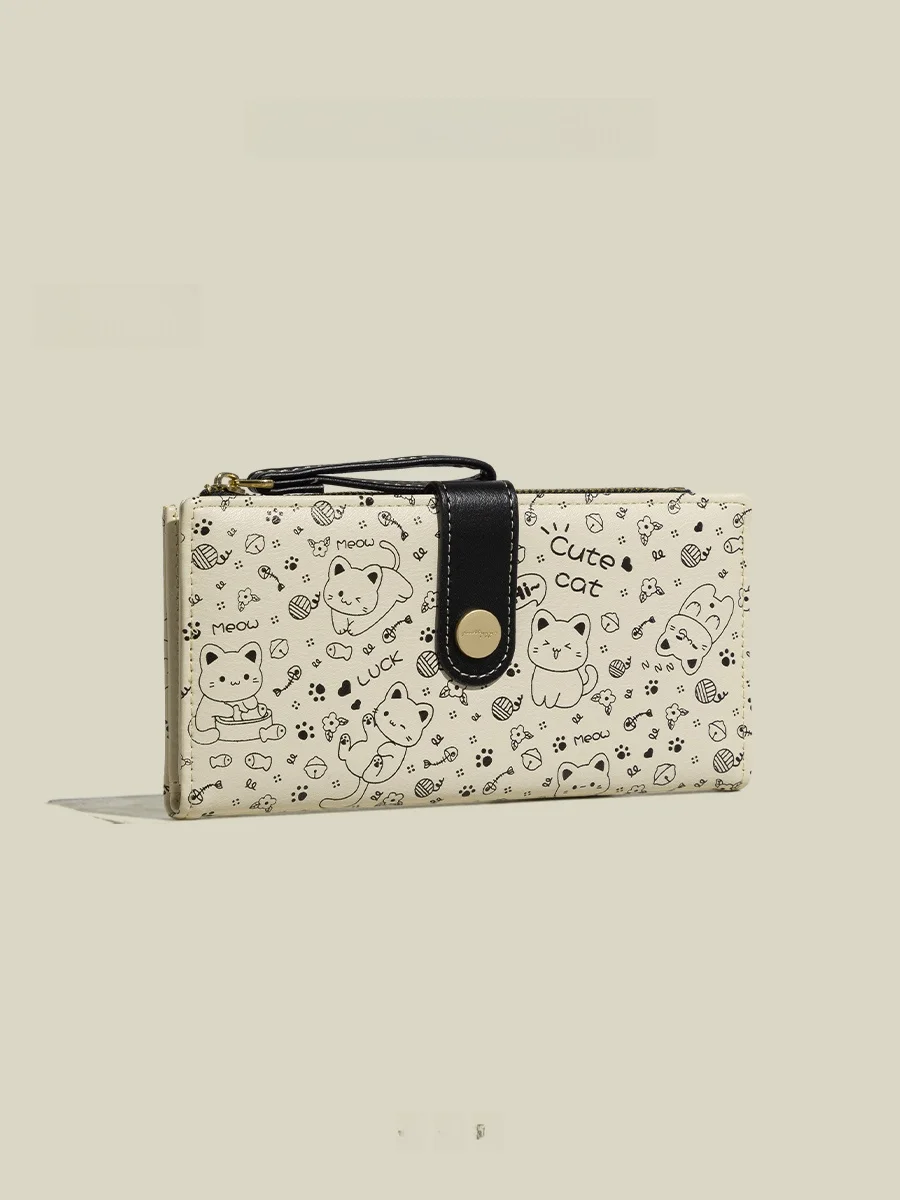 carteira-longa-fofa-feminina-porta-cartoes-multifuncional-porta-moedas-couro-macio-pu-cavalo-horizontal-feita-na-china