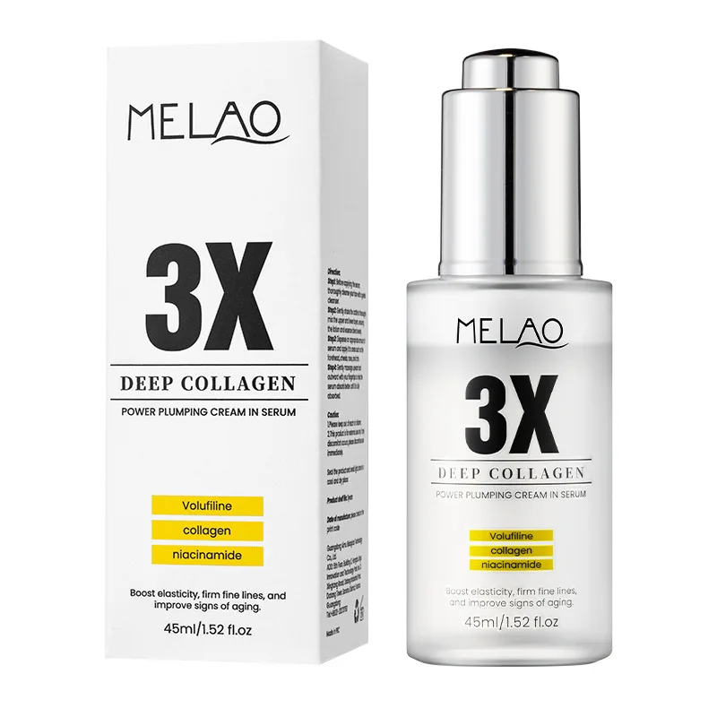 

Коллагеновая увлажняющая сыворотка 45 мл с ниацинамидом для выравнивания тона кожи, повышения эластичности, увлажнения и придания упругости.