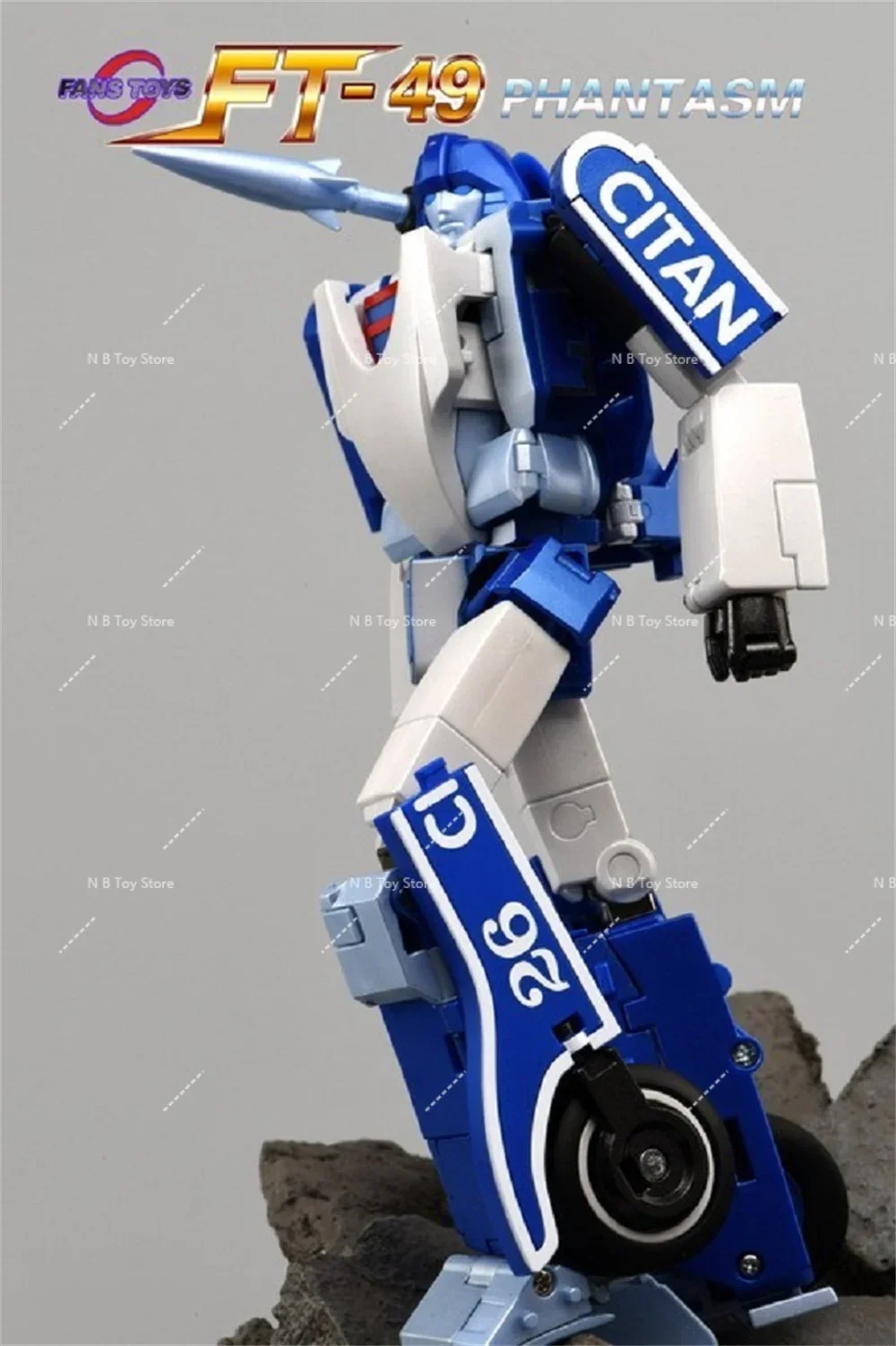 

【100% Brand New】Transformation Original FansToys FT-49 FT49 Mirage PHANTASM Mp Ratio Action Figure Robot Toy with Box