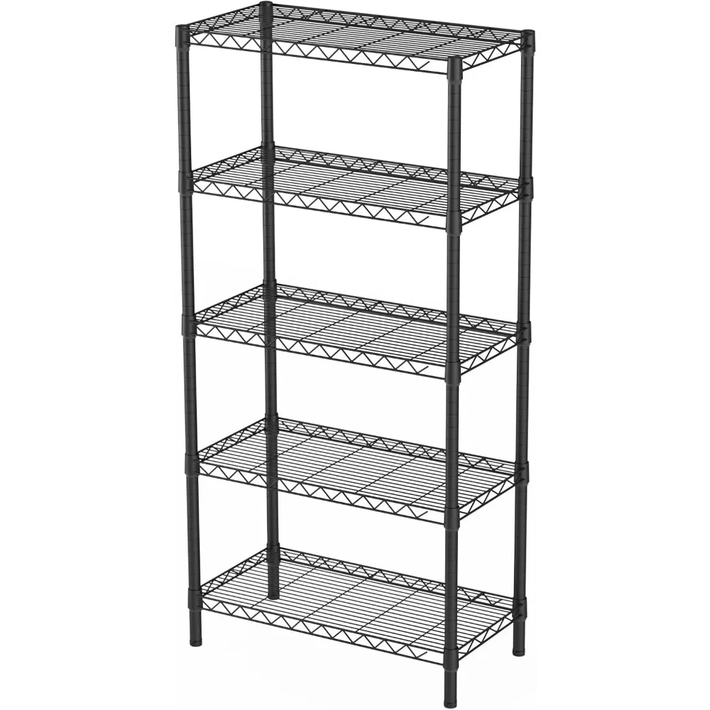 SINGAYE 5 Shelves Garage Shelving Wire Storage Shelves 1750LBS Shelving Unit Metal Shelf Storage Rack 36