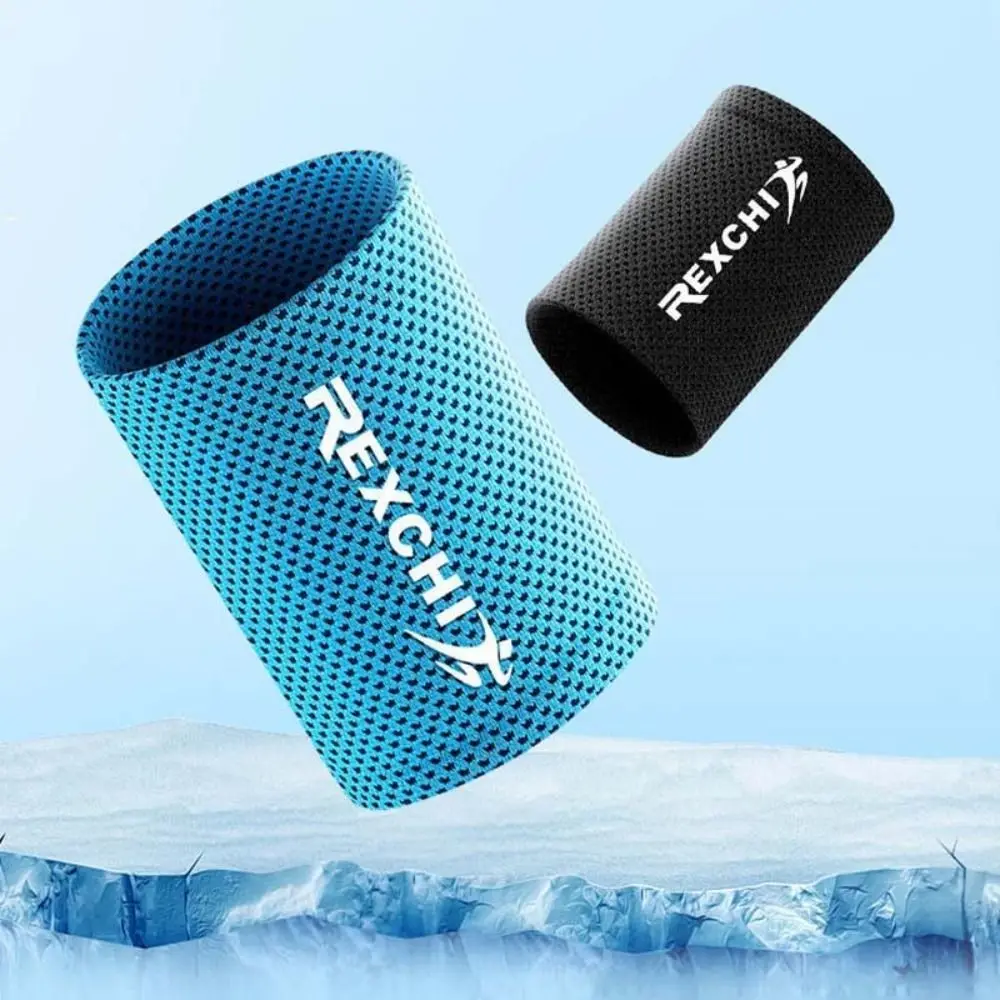 

Браслеты на запястье с ледяным охлаждением, спортивные браслеты, поддержка запястья, защита ледяного шелка, полиэстер, рукав на запястье, бандаж на запястье для бега в тренажерном зале