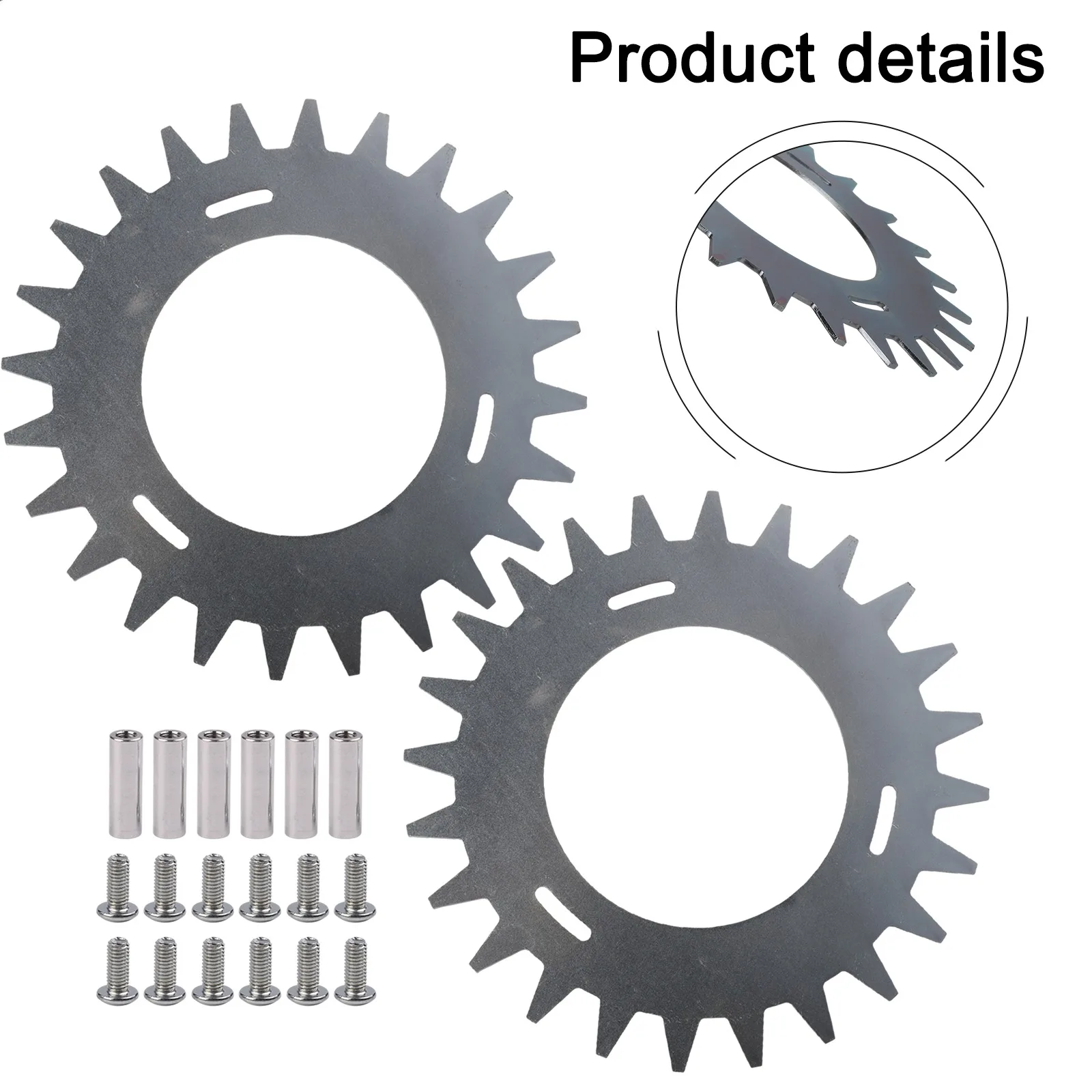 

TLSE-02 Metal Anti-Slip Grip Spikes For Segway Navimow H Series H500E H800E H1500E H3000E-VFH500E Lawn Mower Grass Trimmer Parts