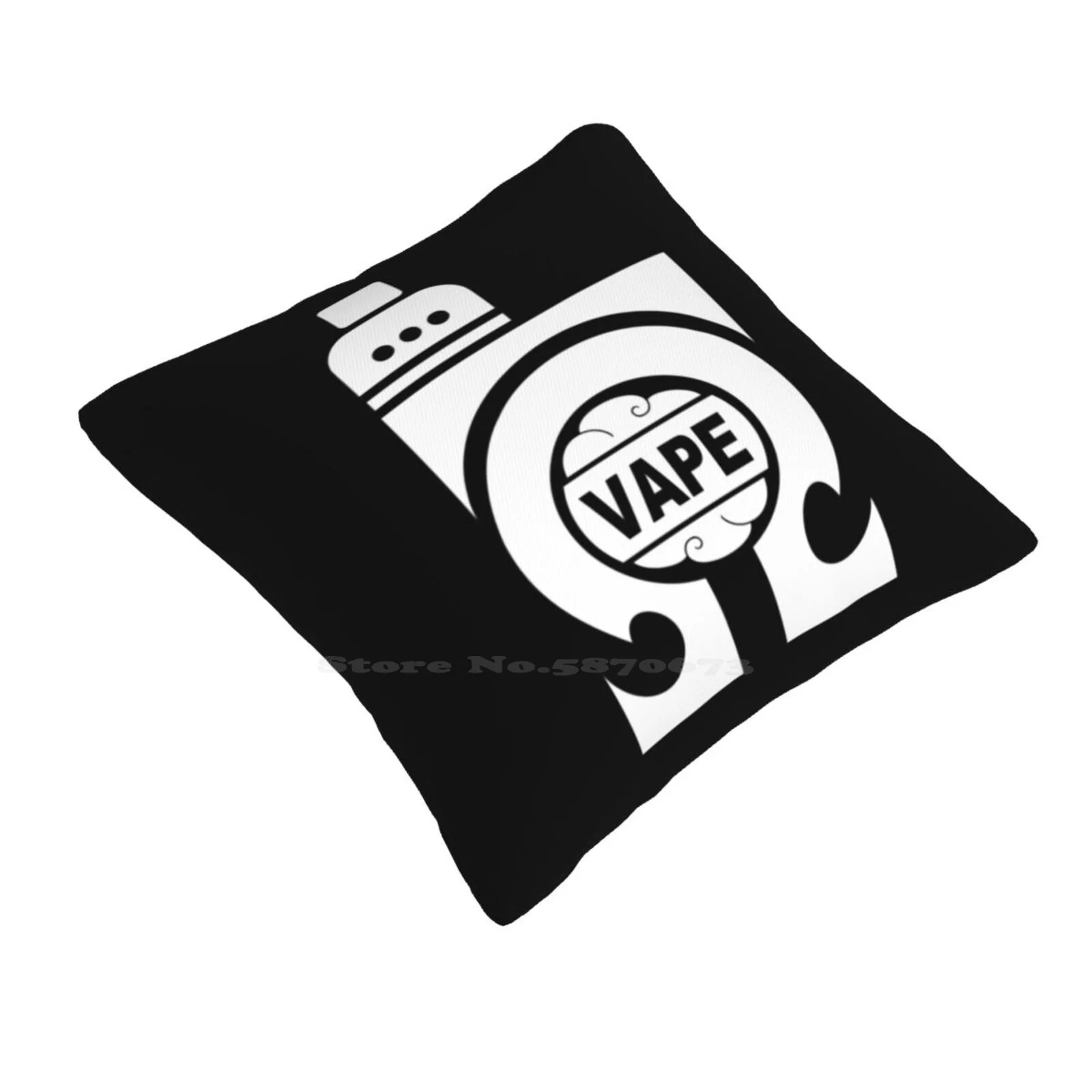 Vape Funny Cute Decor Square Pillowcase Vape Ohm Mod Omga Vaping