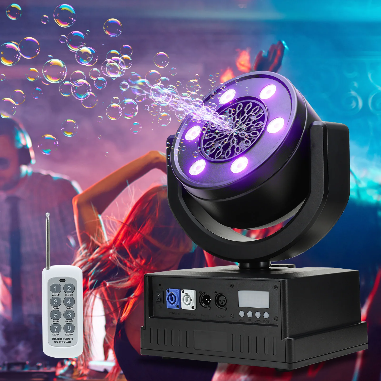 DMX Remote Control Waterproof - đánh giá và giá Bubble Machine Outdoor