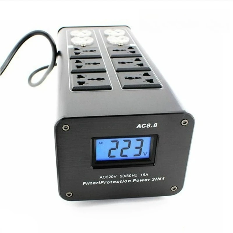 88-dedicated-audio-power-filter-purifier-lightning-protection-power-strip-speaker-socket-power-supply