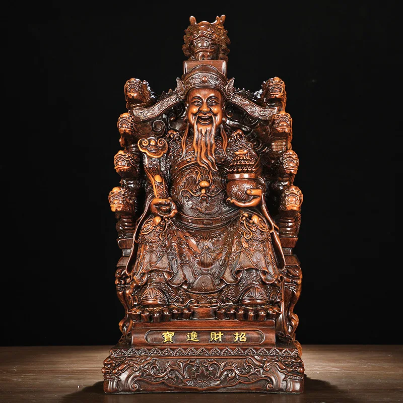 

Fengshui God of Wealth Buddha Statue God of Wealth Fortune-telling Decorations Household Offerings Opening Gifts