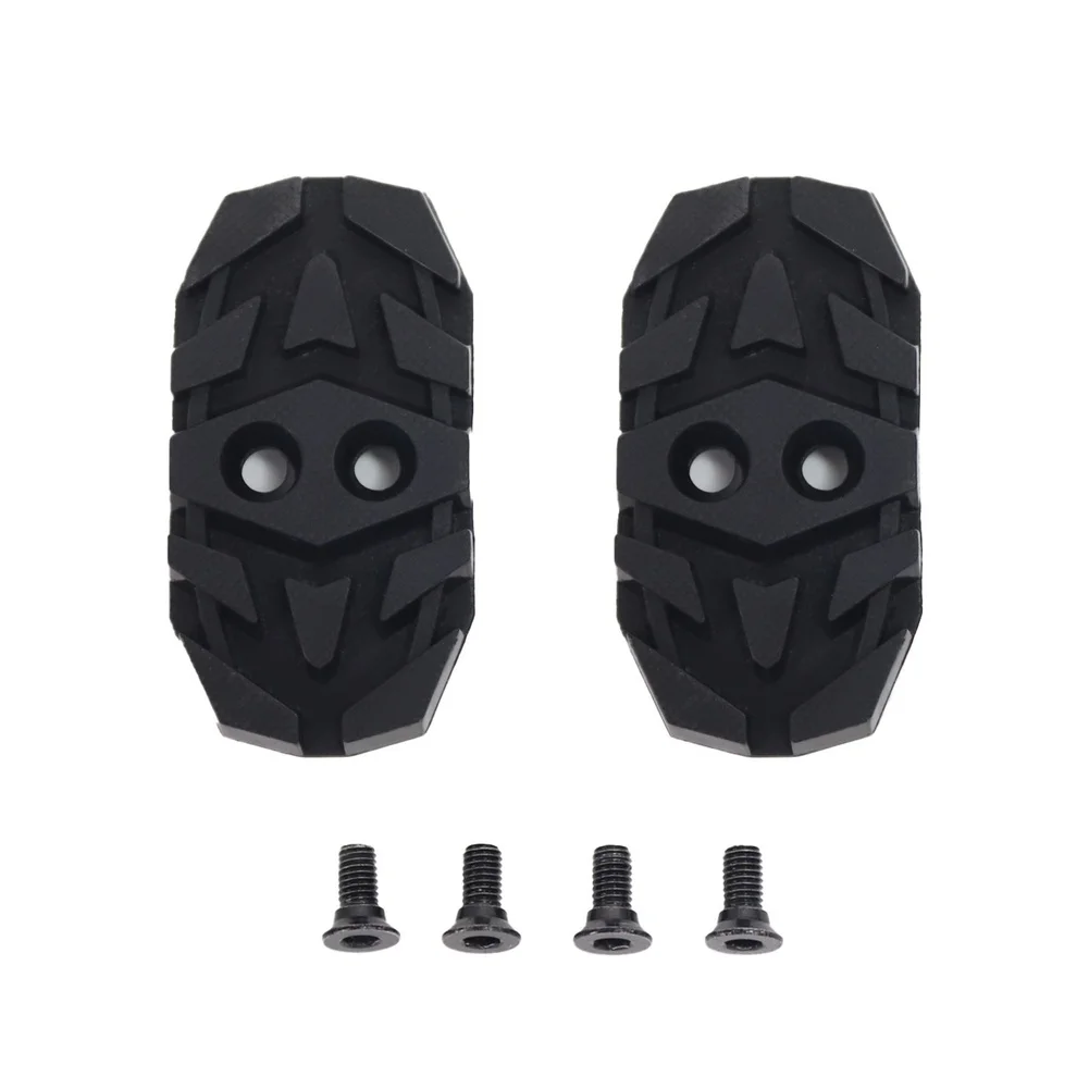 2 Peças de Adaptador de Sapatilha de Bicicleta de Montanha para Pedal Plano, Compatível com Trek, SIDI e a Maioria das Sapatilhas de MTB